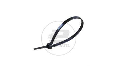 Opaska kablowa odporna na UV 300/4,5mm czarna 100szt. 11174