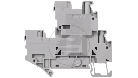 Złączka szynowa 2-piętrowa 2,5mm2 śrubowa/wtykowa szara Ex UTTB 2,5/2P 3060351 /50szt./