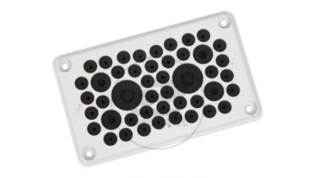 Osłona zabezpieczająca z materiału elektroizolacyjnego 40x10-13, 4x17-21, 2x27-30mm F3A-D 010145