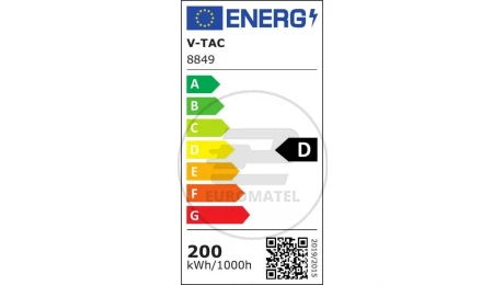 Projektor LED 200W 22960lm 6500K Dioda SAMSUNG 135LM/W IP65 Czarny 8849