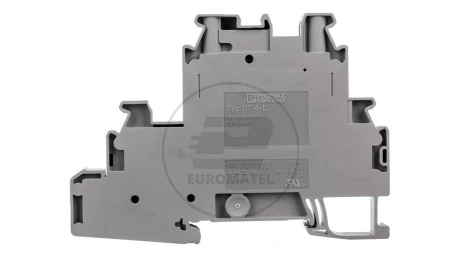 Złączka szynowa 3-piętrowa 2-przewodowa 4mm2 szara UT 4-L 3214363 /50szt./