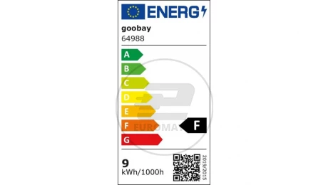 Lampa lupa LED z zaciskiem, 9 W, czarna, 64988