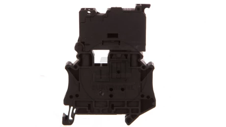 Złączka szynowa z bezpiecznikiem 6,3x32 2-przewodowa 6mm2 czarna LED 24V /ACDC UT 6-HESILED 24 3046414