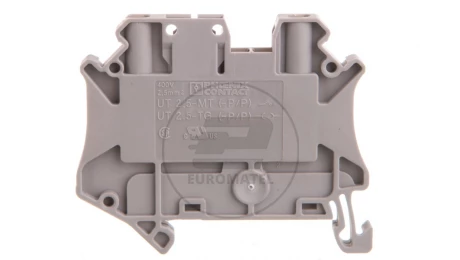 Złączka szynowa rozłączalna 2-przewodowa 2,5mm2 szara UT 2,5-TG-P/P 3046391