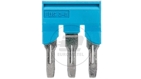 Mostek wtykany 3-biegunowy 8,2mm niebieski FBS 3-8 BU 3032570