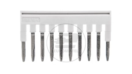 Mostek wtykany 10-biegunwy 4,2mm szary FBS 10-4 GY 3030160
