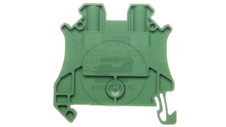 Złączka szynowa 2-przewodowa 2,5mm2 zielona Ex UT 2,5 GN 3045091