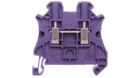 Złączka szynowa 2-przewodowa 4mm2 fioletowa Ex UT 4 VT 3044607