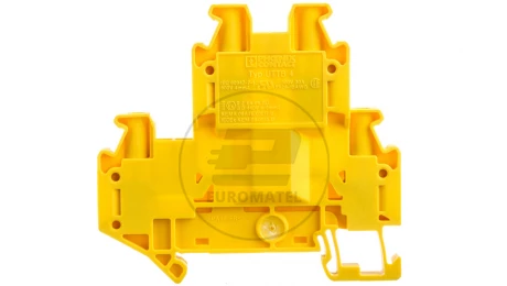 Złączka szynowa 2-piętrowa 4mm2 żółta Ex UTTB 4 YE 3035467 /50szt./