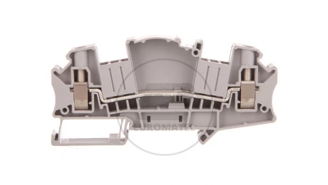 Złączka szynowa 2-przewodowa 6mm2 szara UTMED 6 3047413