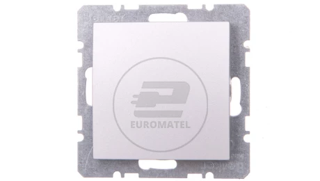 Berker/B.1/B.3/B.7 Glas Zaślepka z elementem centralnym aluminium 10091404
