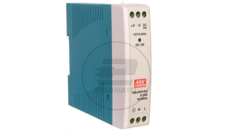 Zasilacz impulsowy 12VDC 0,84A 10W MDR-10-12