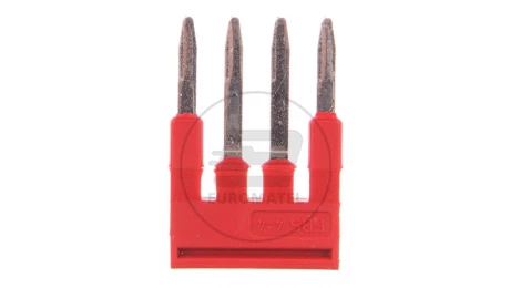 Mostek wtykany 4-biegunowy czerwony FBS 4-4 3030132