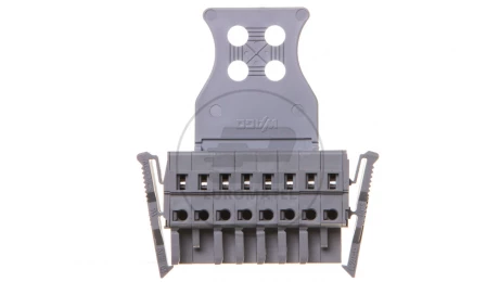 Gniazdo 8-biegunowe szare raster 5mm MCS-MIDI Classic 231-108/037-000/034-000