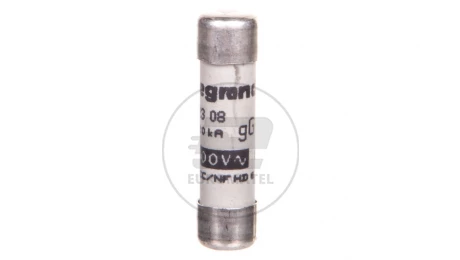 Wkładka bezpiecznikowa cylindryczna 8,5x31,5mm 8A gG 400V 012308