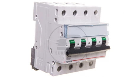 Wyłącznik nadprądowy 4P D 63A 6kA AC S304 TX3 403778