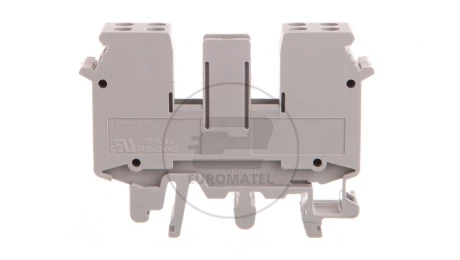 Złączka szynowa 4-przewodowa 4mm2 rozłączna szara UDK 4-TG 2777014