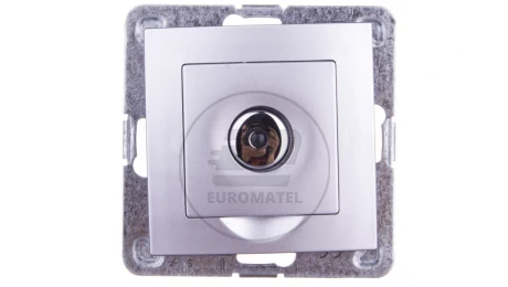 IMPRESJA Ściemniacz elektroniczny /sterowanie pilotem, dotykiem/ srebrny ŁP-8YE/m/18