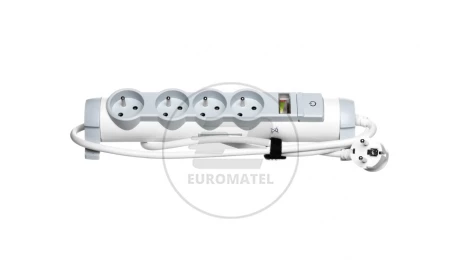 HELMO Przedłużacz komfort z wyłącznikiem 4x2P+Z 1,5m /Safe Control/ 50091