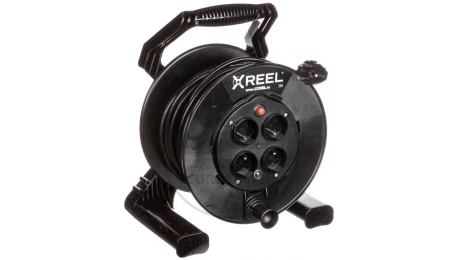 Przedłużacz bębnowy XREEL 20mb H03VV-F 3x1,5 IP44 4xGS 230V 92506H48123
