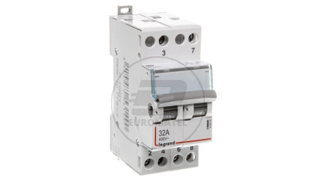 Przełącznik modułowy I-0-II 2P 32A 400V 412903