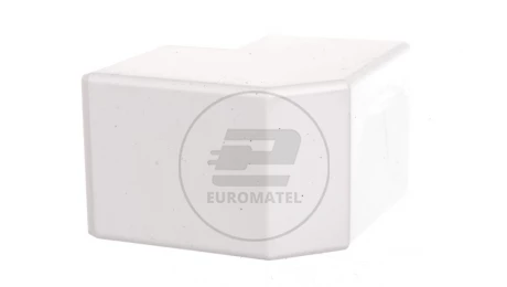 Pokrywa narożna zewnętrzna LHD 40x40mm biała 8646