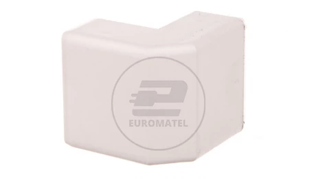 Pokrywa narożna zewnętrzna LHD 32x15mm biała 8606