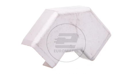 Pokrywa kątowa LHD 20x10mm biała 8923