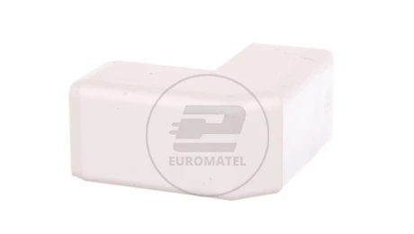 Pokrywa narożna zewnętrzna LHD 17x17mm biała 8676