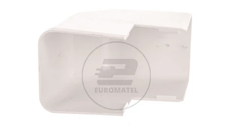 Pokrywa narożna zewnętrzna EKE 60x60mm biała 8546