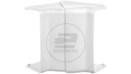 Pokrywa narożna wewnętrzna EKD 100x40mm biała 8515