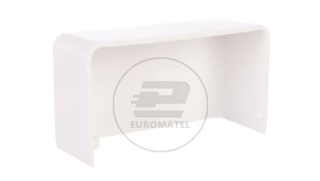 Pokrywa końcowa EKD 100x40mm biała 8511