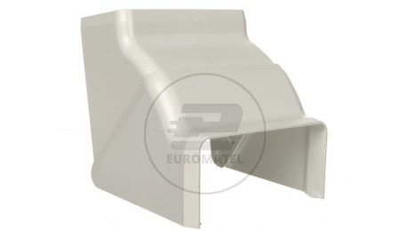 Pokrywa narożna wewnętrzna EKD 80x40mm biała 8505