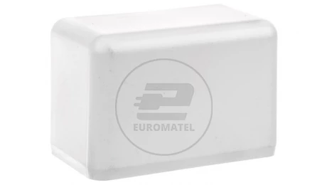 Pokrywa końcowa EKD 80x40mm biała 8501