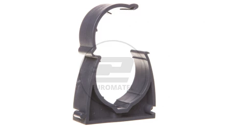Uchwyt zamknięty do rur 40mm szary UZ 40 SZ 10505 /100szt./