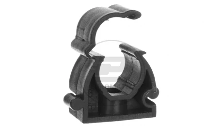 Uchwyt zamknięty do rur 13mm szary UZ 13 SZ 10188 /100szt./