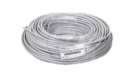 Przewód sterowniczy LIYCY 6x0,75 300/300V /100m/