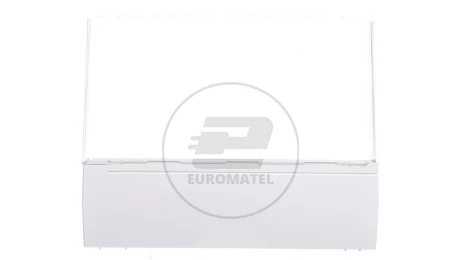 Oprawa awaryjna SK-8 LED 3,2W 100lm 3h dwuzadaniowa biała/przeźroczysta SK8/3,2W/C/3/SA/X/WT