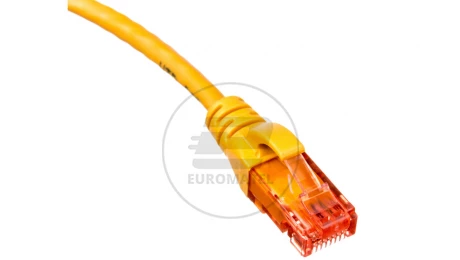 Kabel krosowy (Patch Cord) U/UTP kat.6 żółty 2m DK-1612-020/Y