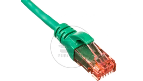 Kabel krosowy (Patch Cord) U/UTP kat.6 zielony 2m DK-1612-020/G