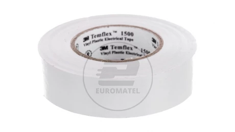 Taśma elektroizolacyjna Temflex 1500 biała 19mmx20m DE272951174/7000062299
