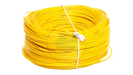 Przewód instalacyjny H05V-K (LgY) 1 żółty /100m/