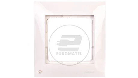 Simon 54 Premium Ramka pojedyncza antybakteryjna biała DR1/AB11