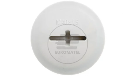 Zaślepka poliamidowa M40 IP68 z O-Ring SKINDICHT BLK-GL-M 40X1,5 jasnoszara 52006157