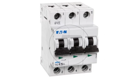 Wyłącznik nadprądowy 3P K 25A 15kA AC FAZ-K25/3 278913