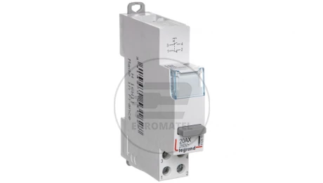 Łącznik modułowy bistabilny 1Z 1R 20A 250V AC LP412 412911