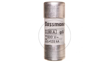 Wkładka cylindryczna 22x58mm 80A gG 500V AC C22G80