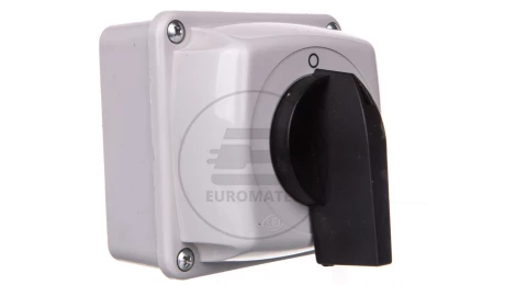 Łącznik krzywkowy 0-I 25A 1P IP44 w obudowie ŁUK E25-53 952552