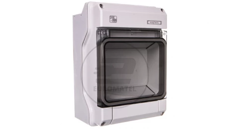 Rozdzielnica natynkowa KV 1x6 modułów IP65 z zaciskami PE/N KV PC 9106 61001102