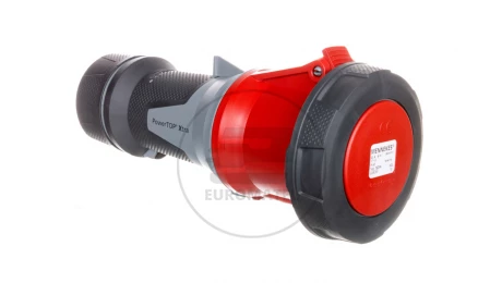 Gniazdo przenośne PowerTOP Xtra 63A 4p 6h 400V IP67 zaciski bezśrubowe MEN14206